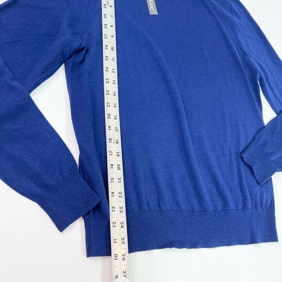 Paisley & Gray Wool Blend Sweater Womens Medium Blue Turtleneck Long Sleeve New - Picture 3 of 10